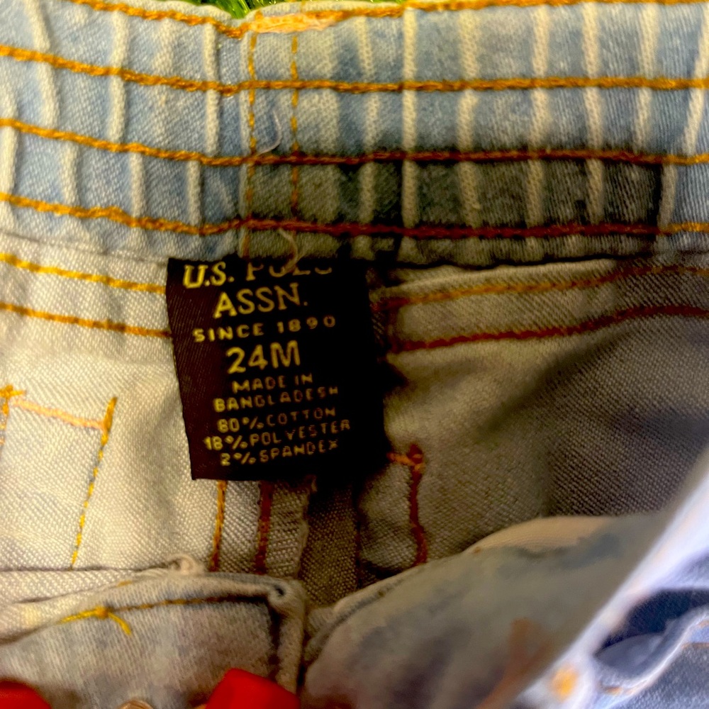 Polo light blue baby jeans
